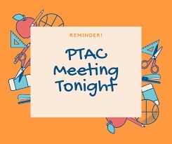 PTAC meeting reminder