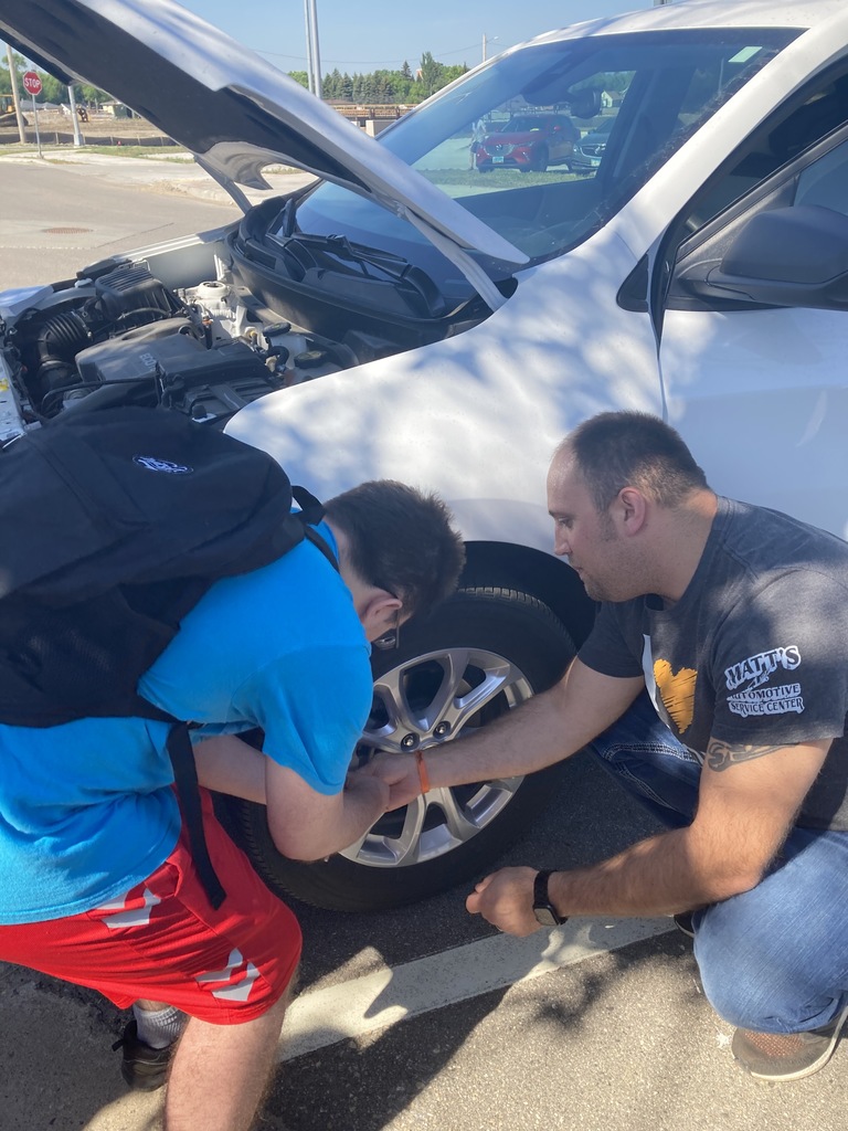 Students learn about car care
