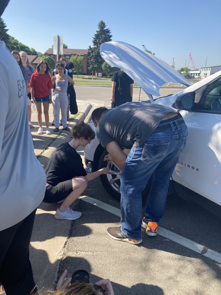 Students learn about car care