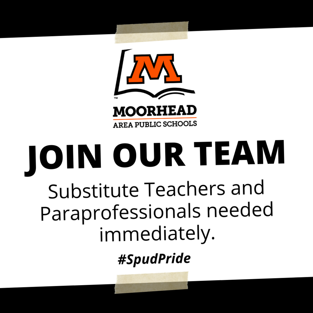 Join our team, hiring substitute teachers and paraprofessionals