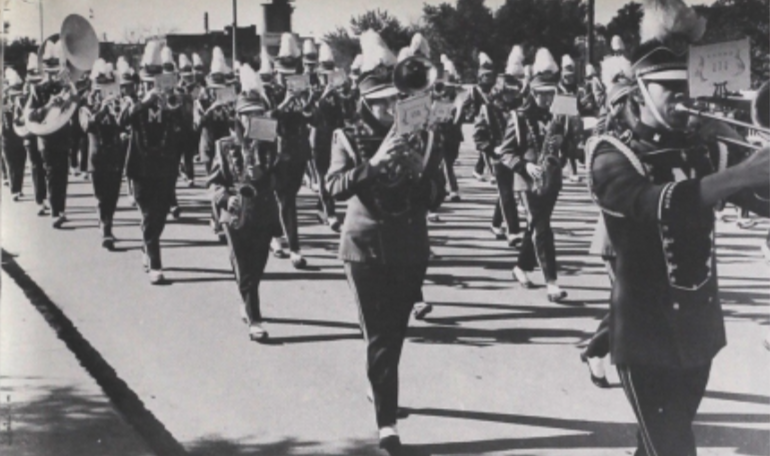 Marching band from 1973