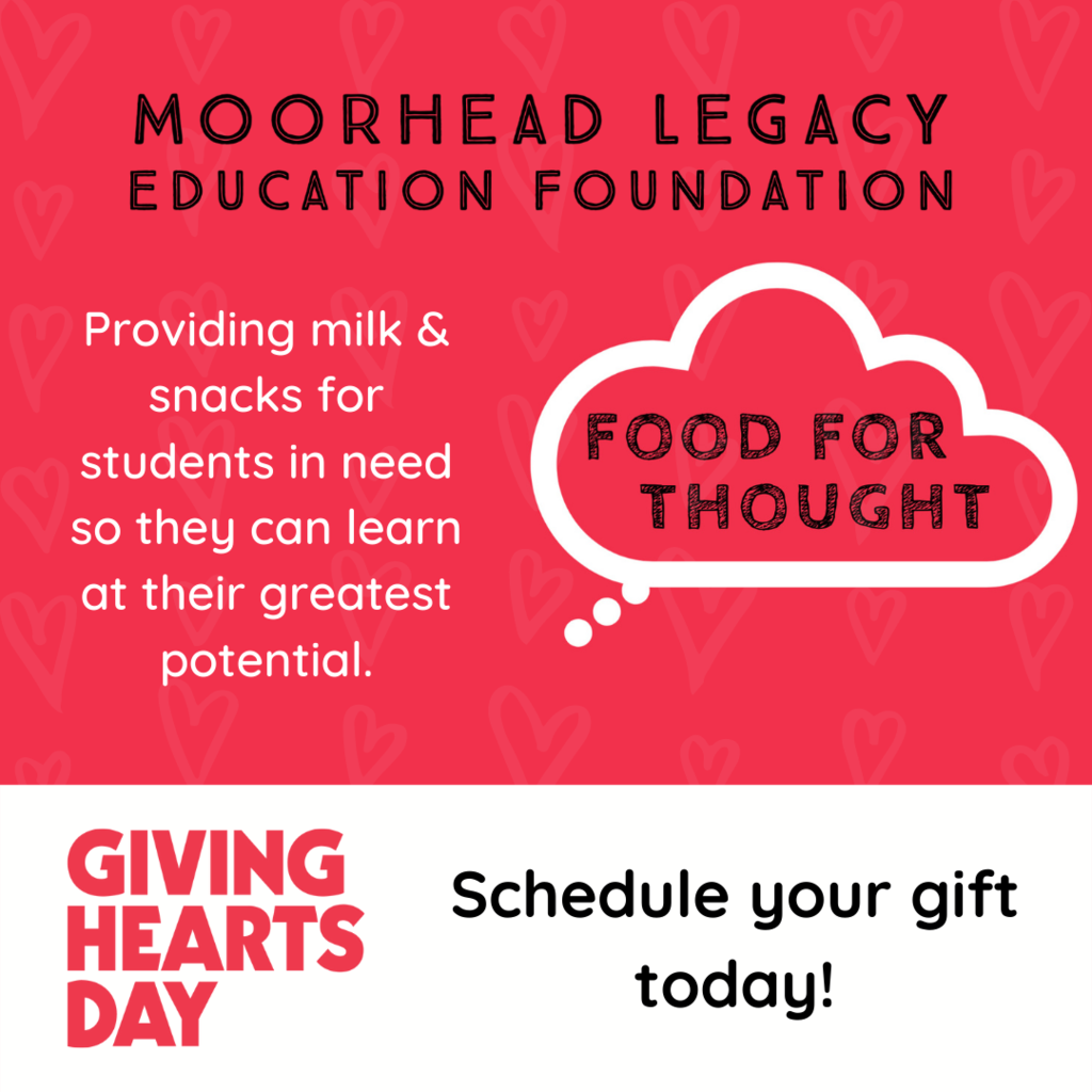 Giving Hearts Day Food For Thought graphic