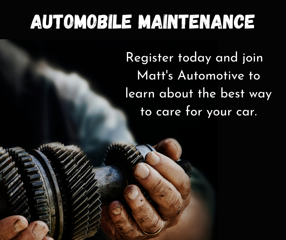 Automobile Maintenance