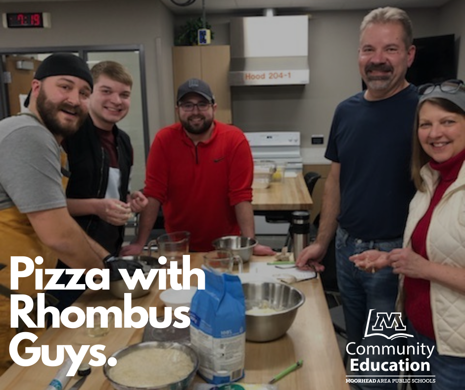 Pizza with Rhombus Guys