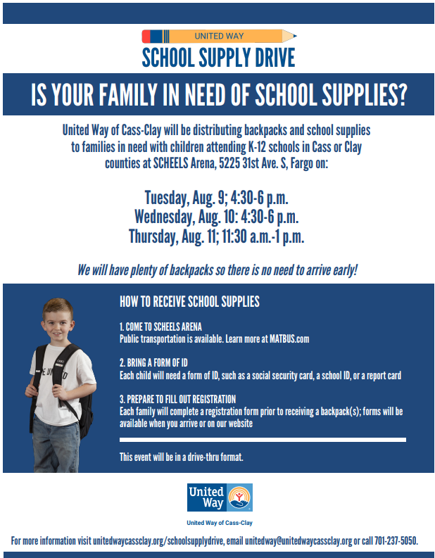 supply drive poster