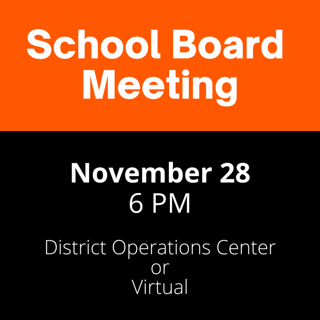 School Board Meetings Graphic