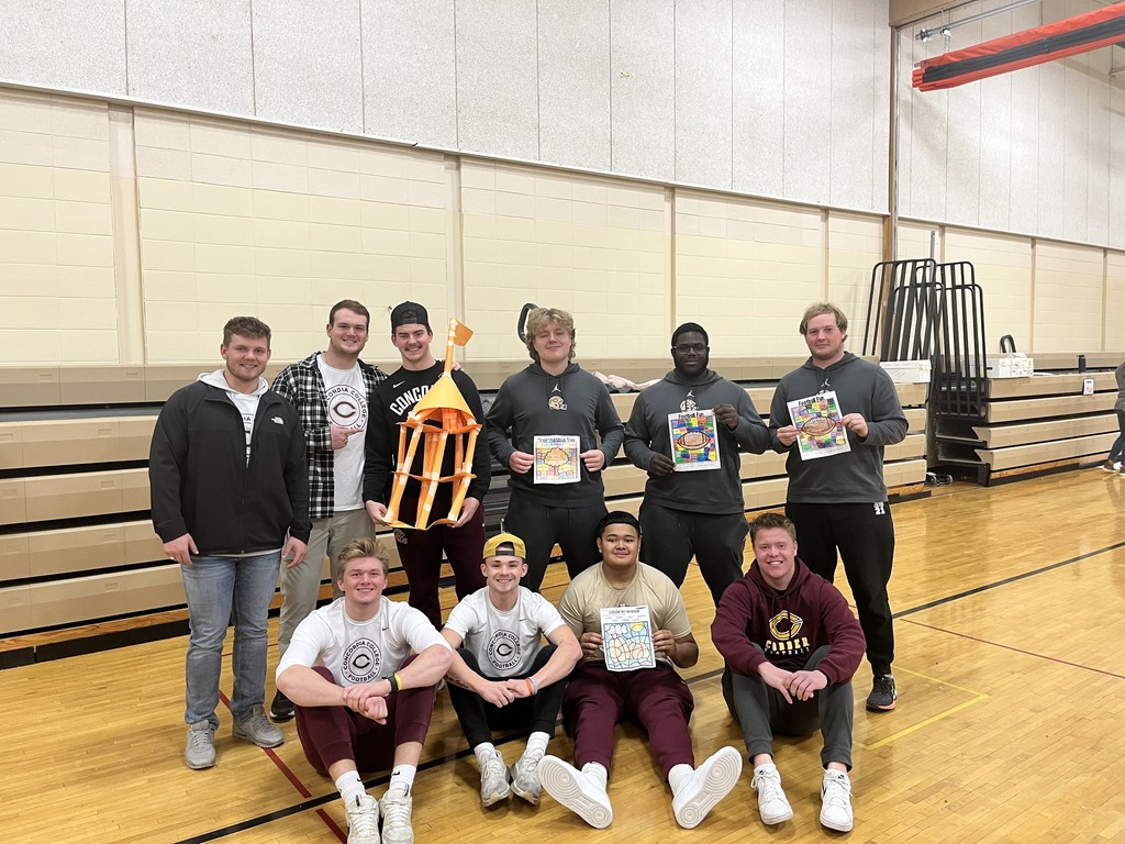 Thank you Cobber Football players