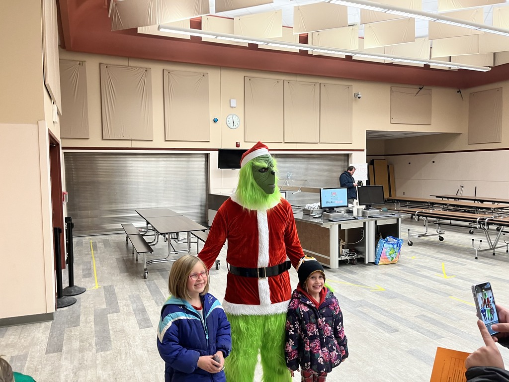 The Grinch made a special appearance.